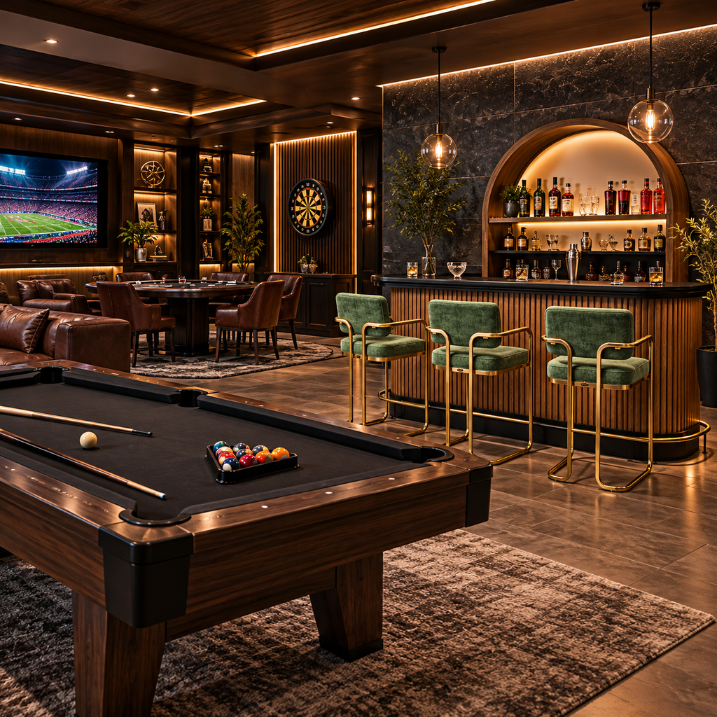 Prohibition 84-Inch Cocktail Bar –  Finish Options