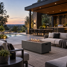 Load image into Gallery viewer, Alora 40,000 BTU Rectangular Propane Gas Fire Pit Table