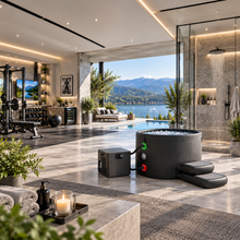 Load image into Gallery viewer, 120-Gallon XL Cold Plunge Tub with 1/3 HP Chiller &amp; Filter