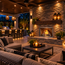 Load image into Gallery viewer, Majestic Courtyard 42" Traditional Outdoor Gas Fireplace