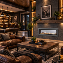 Load image into Gallery viewer, Majestic Echelon II 48" See-Through Direct Vent Gas Fireplace