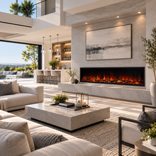 Load image into Gallery viewer, Modern Flames Landscape Pro Slim 80” Built-In Electric Fireplace