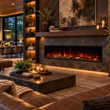 Load image into Gallery viewer, Modern Flames Landscape Pro Slim 80” Built-In Electric Fireplace