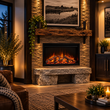 Load image into Gallery viewer, Modern Flames Redstone 42” Built-In Electric Fireplace
