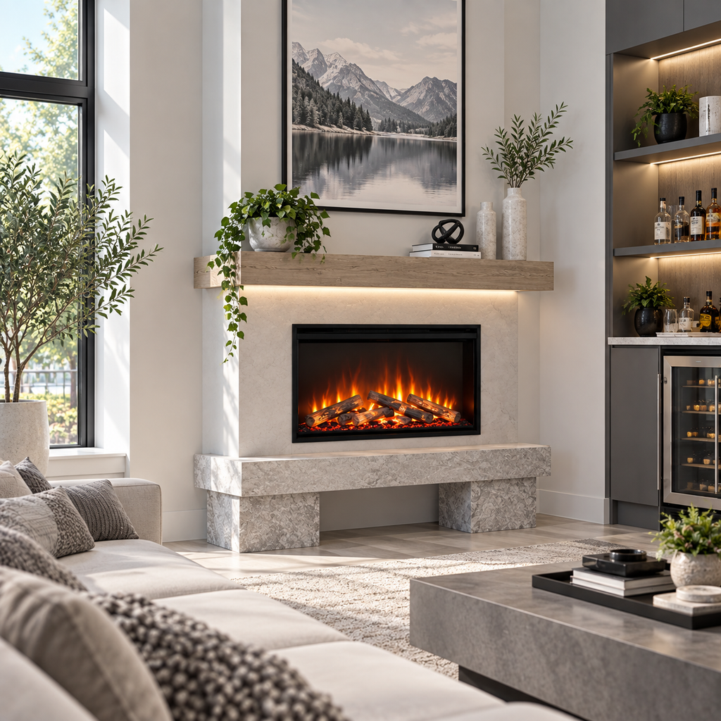 Modern Flames Redstone 42” Built-In Electric Fireplace