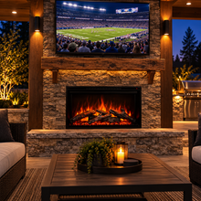 Load image into Gallery viewer, Modern Flames Redstone 54-Inch Built-In Traditional Electric Fireplace