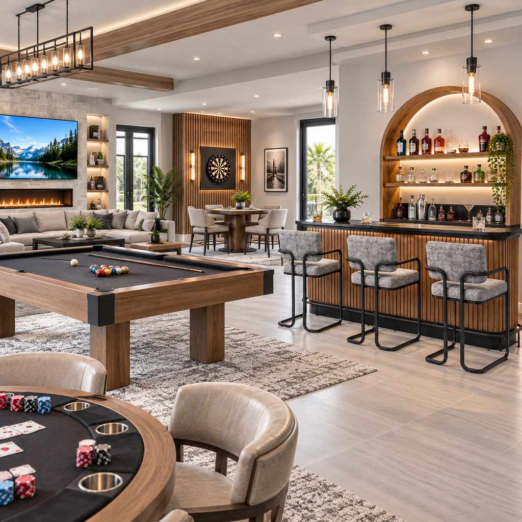 Prohibition 84-Inch Cocktail Bar –  Finish Options