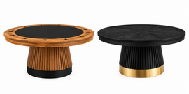 Prohibition 60-Inch Round Poker Table