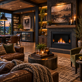 Monessen Aria Vent-Free Traditional Gas Fireplace