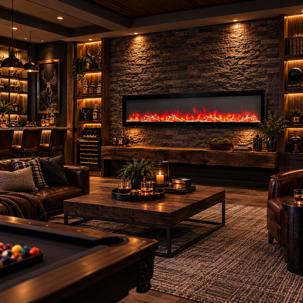 Napoleon Entice Wall-Mount Electric Fireplace