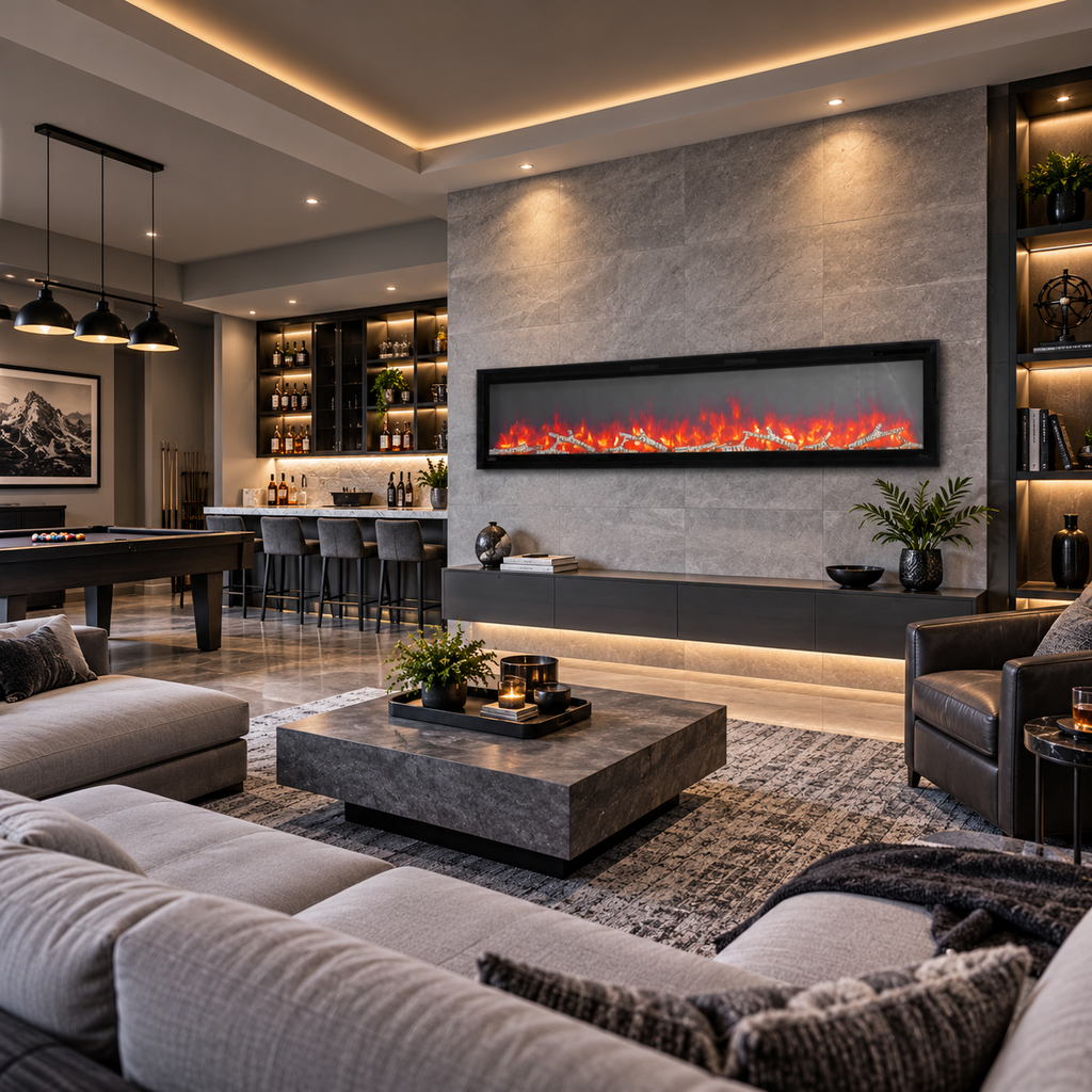 Napoleon Entice Wall-Mount Electric Fireplace