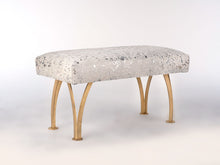 Load image into Gallery viewer, 32″ Split Leg Bench (Hair on Hide)
