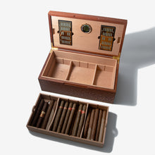 Load image into Gallery viewer, Cigar Humidor - Lacewood with Spanish Cedar Lining - 80 Capacity