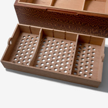 Load image into Gallery viewer, Cigar Humidor - Lacewood with Spanish Cedar Lining - 80 Capacity