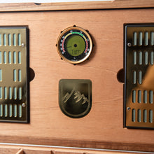 Load image into Gallery viewer, Cigar Humidor - Black Walnut with Spanish Cedar Lining - 80 Capacity