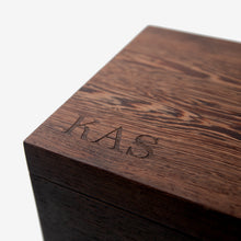 Load image into Gallery viewer, Cigar Humidor - Wenge with Spanish Cedar Lining - 80 Capacity