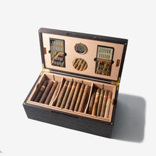 Load image into Gallery viewer, Cigar Humidor - Wenge with Spanish Cedar Lining - 80 Capacity