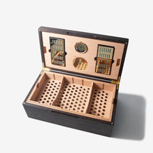 Load image into Gallery viewer, Cigar Humidor - Wenge with Spanish Cedar Lining - 80 Capacity
