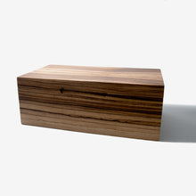 Load image into Gallery viewer, Cigar Humidor - Zebrawood with Spanish Cedar Lining - 80 Capacity