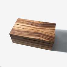 Load image into Gallery viewer, Cigar Humidor - Zebrawood with Spanish Cedar Lining - 80 Capacity