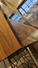 Load image into Gallery viewer, Wood and Resin Dining Room Buffet &amp; Sideboard Table | Voronoi Collection