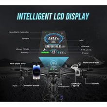 Load image into Gallery viewer, 20*4.0 inch fat tire folding electric bicycle, 750W motor urban mountain E-Bike, 48V13AH battery adult electric scooter