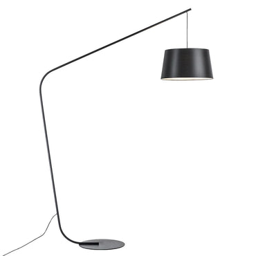 Modern LED Floor Lamp with Remote – Adjustable Fishing Arc Standing Light