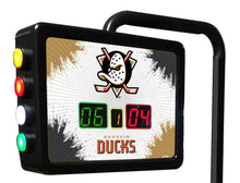 Load image into Gallery viewer, Anaheim Ducks NHL Laser-Engraved Shuffleboard Table