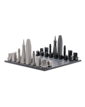 Load image into Gallery viewer, San Francisco Skyline Chess Set – Stainless Steel Luxury Mancave Edition