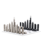 Load image into Gallery viewer, Chicago Skyline Chess Set – Luxury Architectural Mancave Chess Board