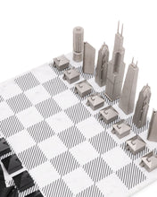 Load image into Gallery viewer, Chicago Skyline Chess Set – Luxury Architectural Mancave Chess Board