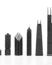 Load image into Gallery viewer, Chicago Skyline Chess Set – Luxury Architectural Mancave Chess Board