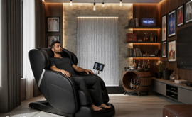 Full Body Zero Gravity Massage Chair with Heat & Bluetooth