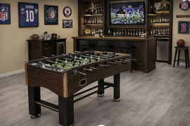 Carmelli Primo Foosball Table – Espresso MDF Cabinet