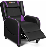 Luxury Leather Gaming Recliner for Mancave – Massage & 160° Recline