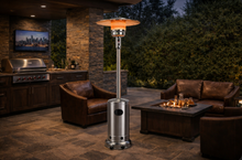 Load image into Gallery viewer, 48000 BTU Outdoor Patio Heater – CSA Certified Propane Heater with Wheels