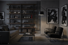 Load image into Gallery viewer, Modern LED Floor Lamp with Remote – Adjustable Fishing Arc Standing Light