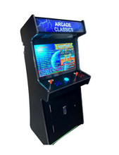 Load image into Gallery viewer, Full-Size Commercial-Grade 2-Player Upright Standup Arcade Machine With 4500 Classic Games And 2 Shooting Guns (SAK23984)