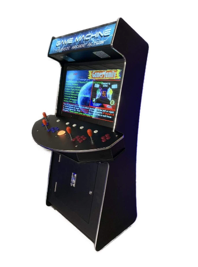 Full-Size Commercial-Grade 4-Player Upright Standup Arcade Machine With 4600 Classic Games (SAK47061)
