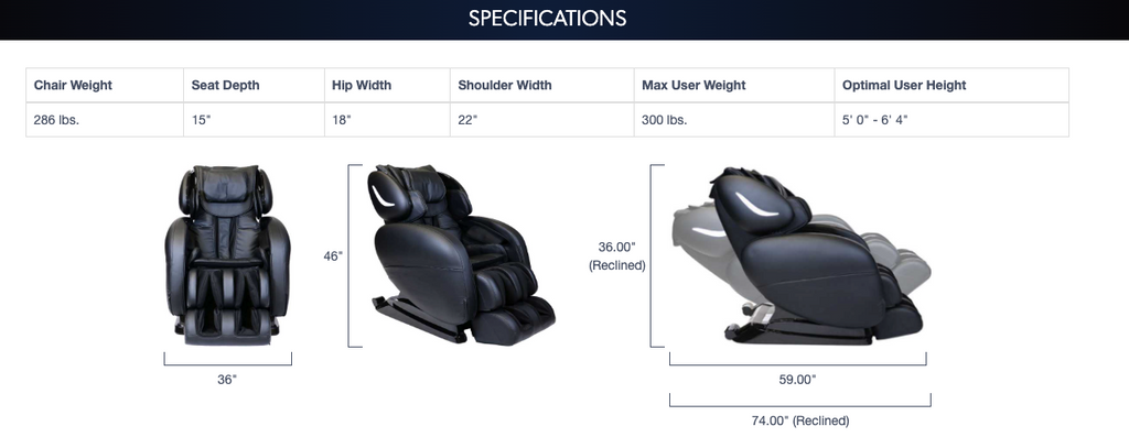 Infinity Smart Chair X3 3D/4D Massage Chair