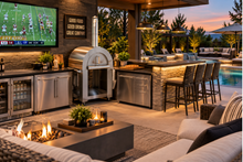 Load image into Gallery viewer, Kokomo 32” Built-In Wood Fired Pizza Oven 900°F