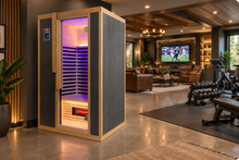 Load image into Gallery viewer, Blisspod | Bergen | Full Spectrum Ultimate Indoor Sauna | Red Light Therapy | 2 Person