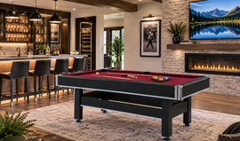 6FT Premium Wooden Multifunctional Pool Table With Table Tennis Top
