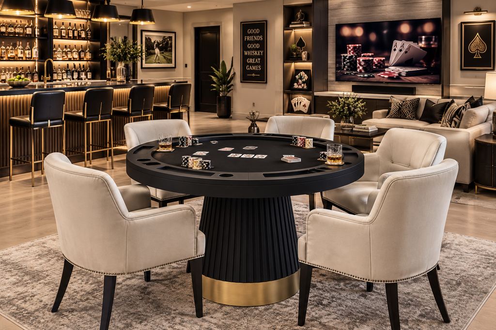 Prohibition 48" 2 in 1 Poker Table