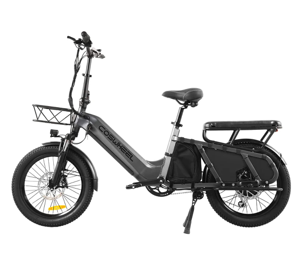 Coswheel HQ20 1300W All-Terrain Electric Cargo Bike – 48V 20Ah