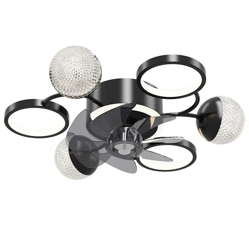 Modern LED Ceiling Fan with Remote & Light | Decorbites