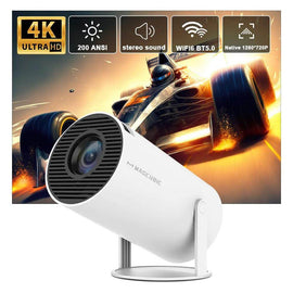 Portable 4K Projector - Home Cinema Outdoor Projetor