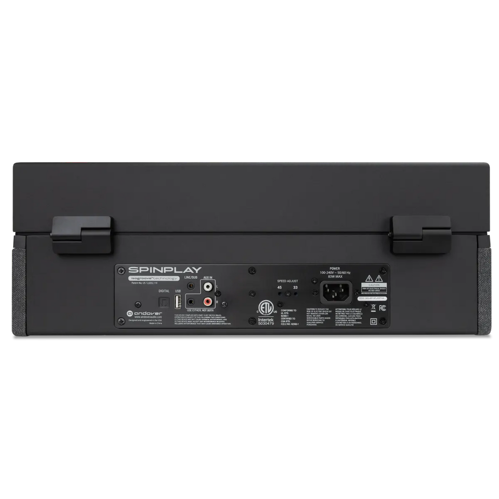 Luxury All-in-One Record Player for Mancave | SpinPlay Premium Turntable System