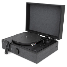 Load image into Gallery viewer, Luxury All-in-One Record Player for Mancave | SpinPlay Premium Turntable System