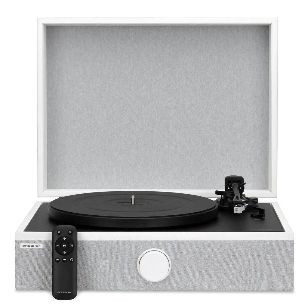 Luxury All-in-One Record Player for Mancave | SpinPlay Premium Turntable System